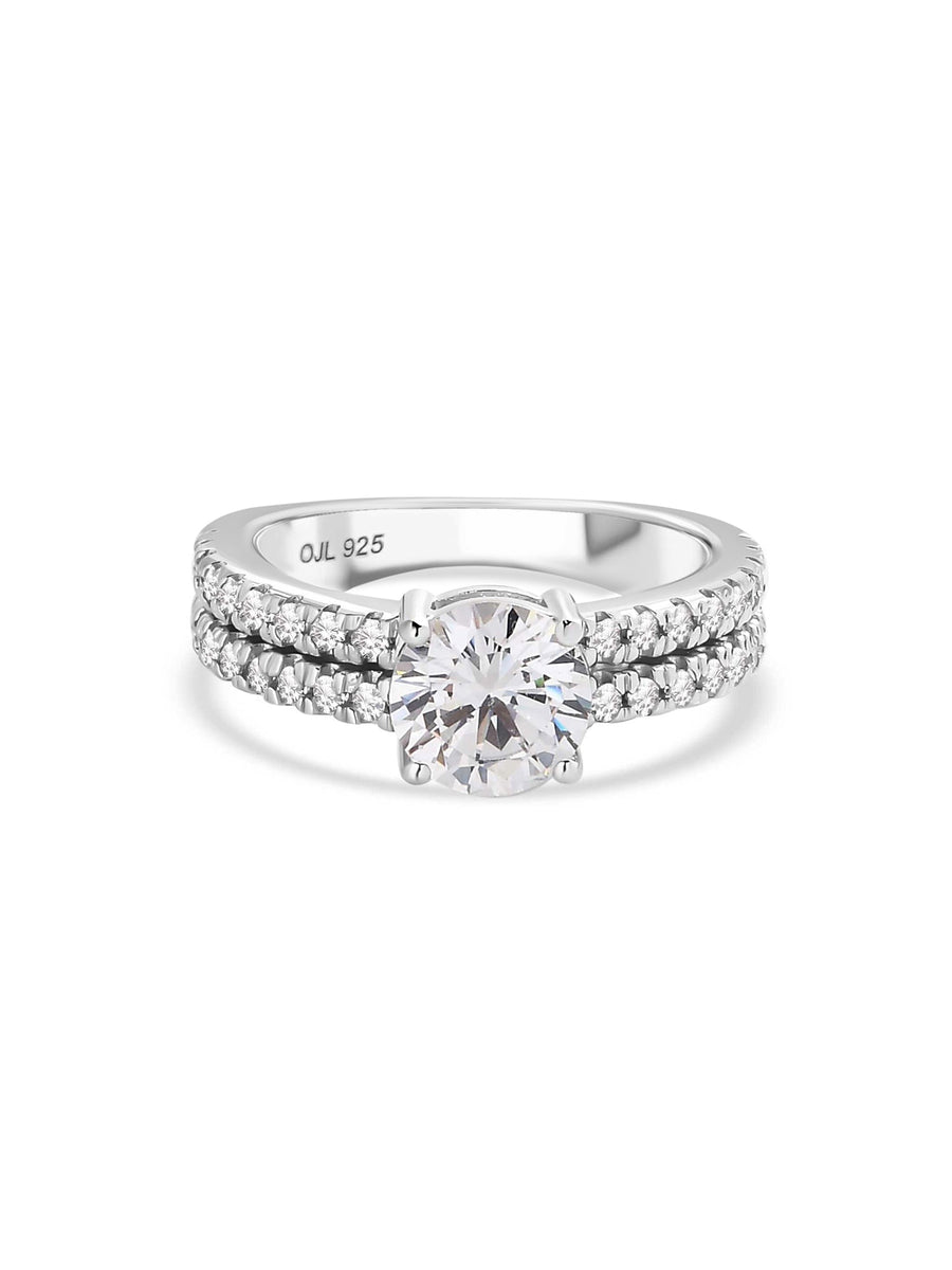 1.5 Carat American Diamond Engagement Solitaire Ring