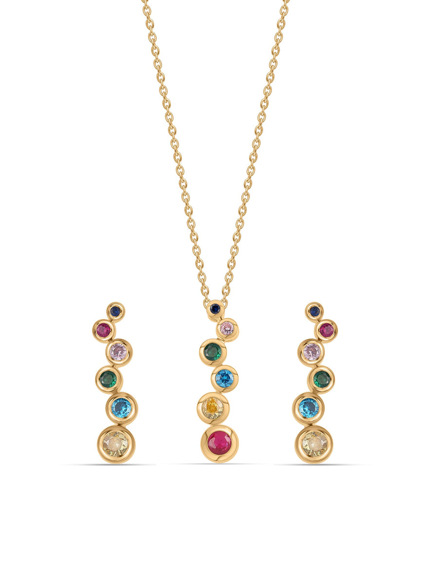 Love is Bubbly Gold Set For Women