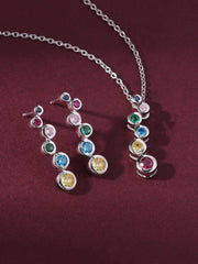 Love is Bubbly Silver Set For Women