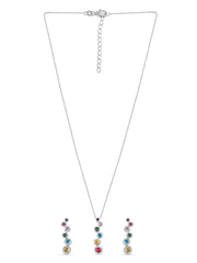 Love is Bubbly Silver Set For Women
