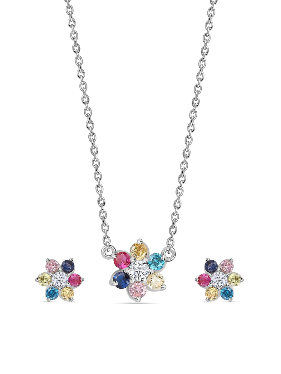 Love Colors Silver Set For Women
