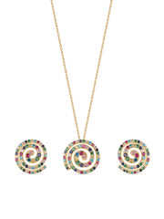 Love Circles Gold Set For Women