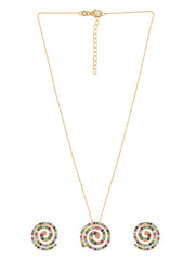 Love Circles Gold Set For Women