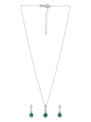 Emerald Drop Set For Women