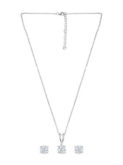 American Diamond 2 Carat Solitaire Set-11