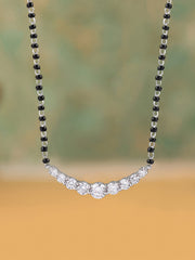 Ornate Jewels Nine Stone Mangalsutra