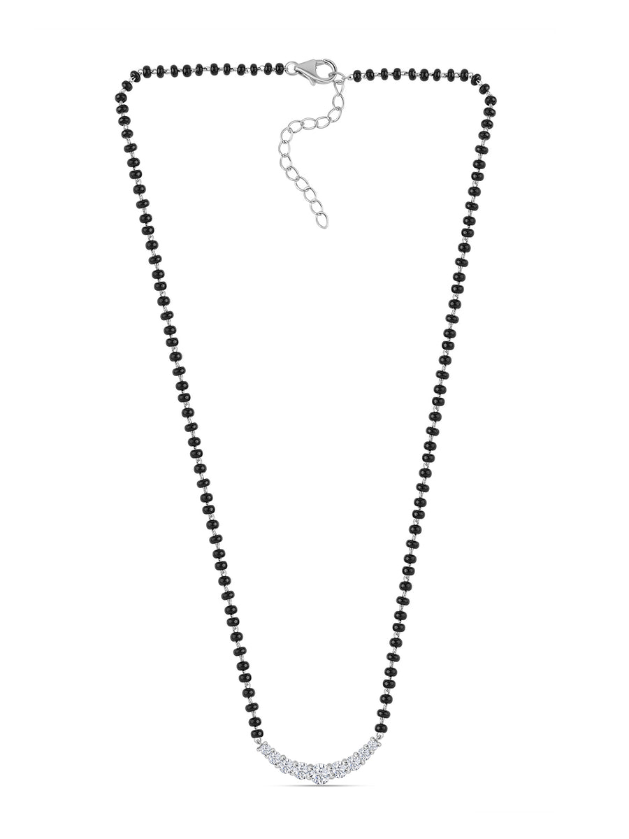 Ornate Jewels Nine Stone Mangalsutra
