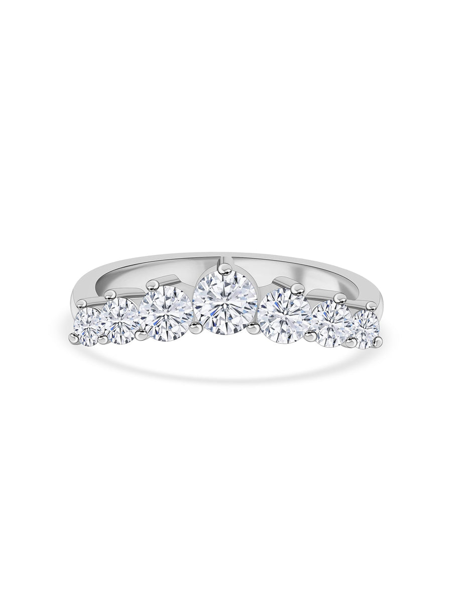 Women's Silver Ring Design - Eternal Love Eternity