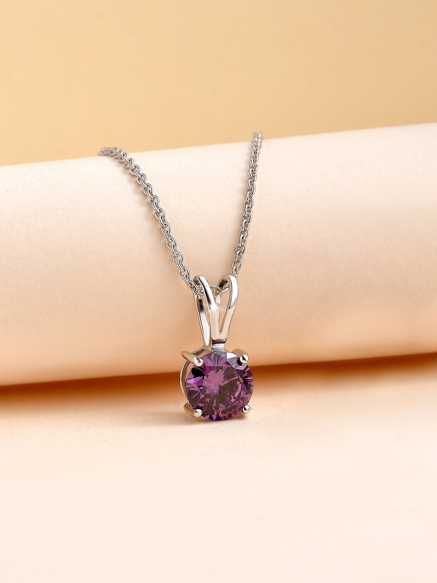 Daily Wear Amethyst Pendant-10