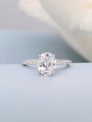Ornate Jewels 4.5 Carat Solitaire Ring For Women