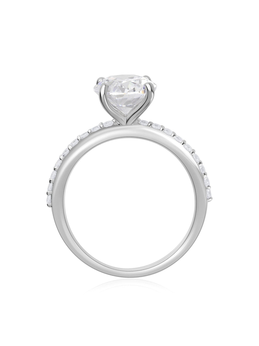 Ornate Jewels 4.5 Carat Solitaire Ring For Women-5
