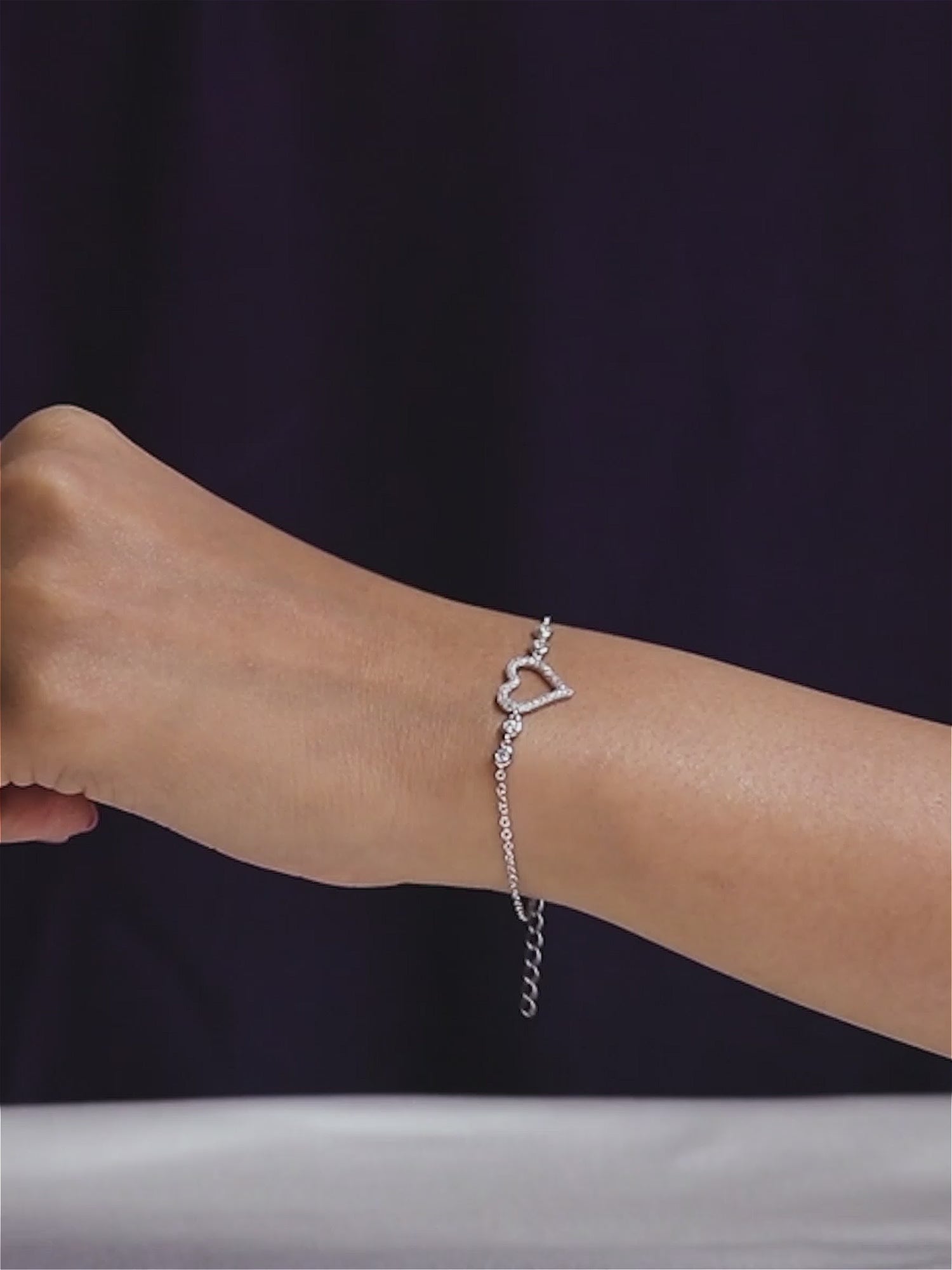 In Love Heart Bracelet-3