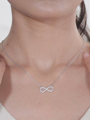 Infinity Design Pendant For Women With Chain